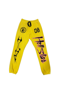 Hellstar Yellow Racer Sweats