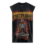 Hellstar Inner Peace Skeleton Sleeveless T-Shirt