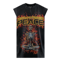 Hellstar Inner Peace Skeleton Sleeveless T-Shirt
