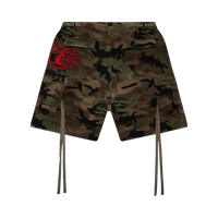 Hellstar Camo Cargo Shorts