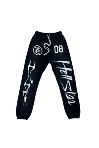 Hellstar Black Racer Sweats
