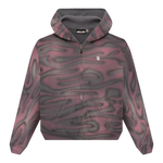 Hellstar Airbrushed Zip Up Hoodie