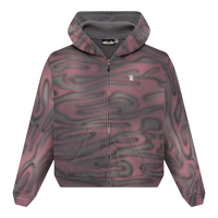 Hellstar Airbrushed Zip Up Hoodie