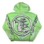 Hellstar Graffiti Zip Up Hoodie