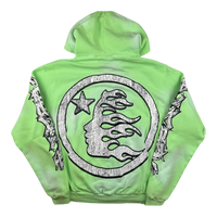Hellstar Graffiti Zip Up Hoodie