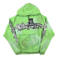 Hellstar Graffiti Zip Up Hoodie