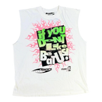 Hellstar If You Don't Like Us Beat Us Cutoff T-shirt