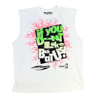 Hellstar If You Don't Like Us Beat Us Cutoff T-shirt