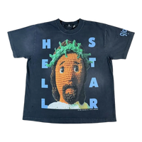 Hellstar Crochet Jesus T-Shirt