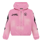 Hellstar Sports Flame Zip Up Hoodie