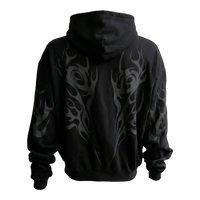 Hellstar Tribal Flame Zip Up Hoodie