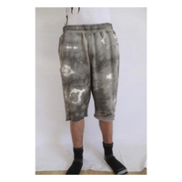 Hellstar Grey Paris Snap Shorts