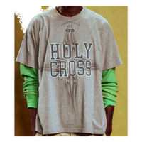 Hellstar Grey Holy Cross Tee