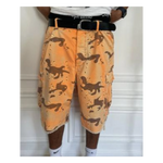 Hellstar Orange Camo Shorts