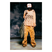 Hellstar Orange Fatigue Pants