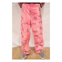 Hellstar Red Fatigue Pants